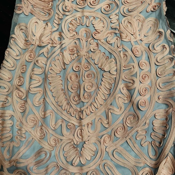 JS Collections Soutache Mesh Ball Gown Dress 16 - Picture 7 of 7